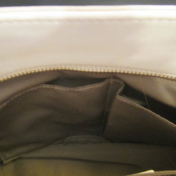 Coach Gallery Beige Tote Pleated Bag, New or Nearly New Condition, w/Storage Bag - Picture 5 of 9